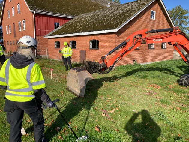 Första skoptaget i Uppåkra